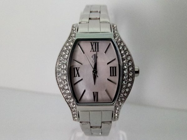 FMD branded Jennifer Lopez All Stainless Steel Quartz Wristwatch fmdjl519