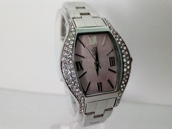 FMD branded Jennifer Lopez All Stainless Steel Quartz Wristwatch fmdjl519 FMDJL519 GreatWatchesOnline.com