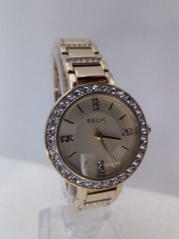 Relic All Stainless Steel Japan Movement Quartz Wristwatch zr34216 Great Watches Online GreatWatchesOnline.com