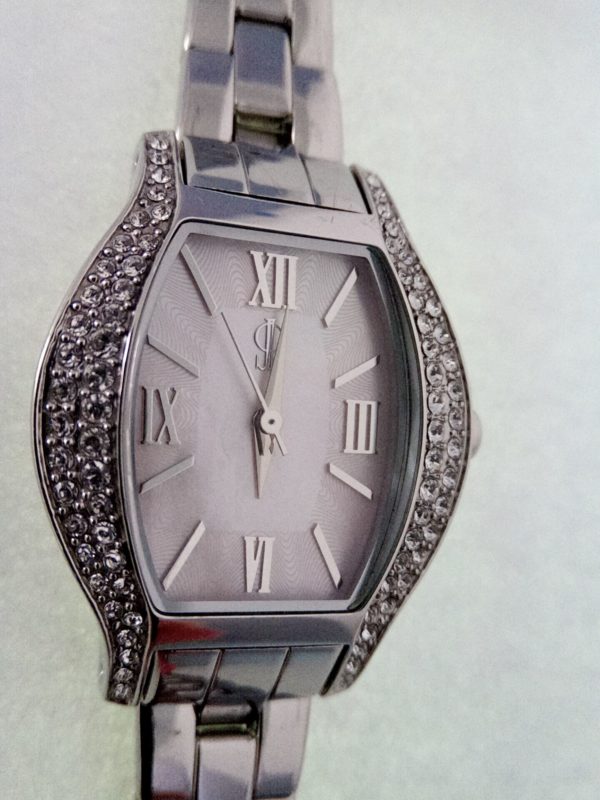 FMD branded Jennifer Lopez All Stainless Steel Quartz Wristwatch fmdjl519 FMDJL519 GreatWatchesOnline.com