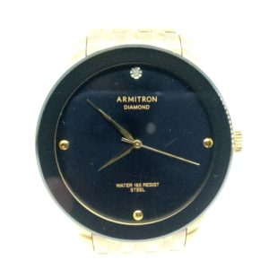 Armitron All Stainless Steel Japan Movement Quartz Wristwatch 20/4925gp