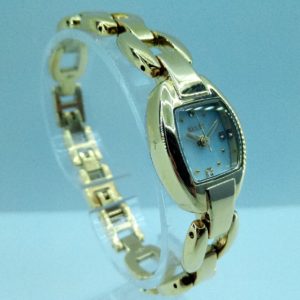 Relic Japan Movement Quartz Wristwatch zr34280 Gold Watch GreatWatchesOnline.com