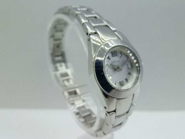 Relic All Stainless Steel Japan Movement Quartz Wristwatch zr34206 - Image 3