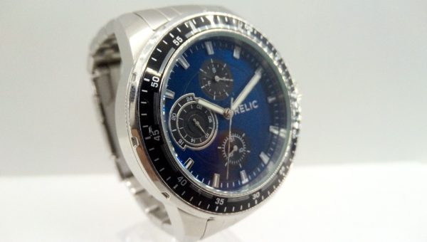 Relic All Stainless Steel Japan Movement Quartz Wristwatch zr15835 Great Watches Online GreatWatchesOnline.com