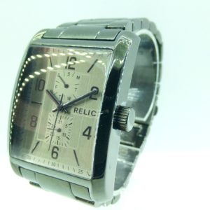 “Julian” Relic Gunmetal Japanese Quartz Movement Wristwatch zr15846 Great Watches Online GreatWatchesOnline.com