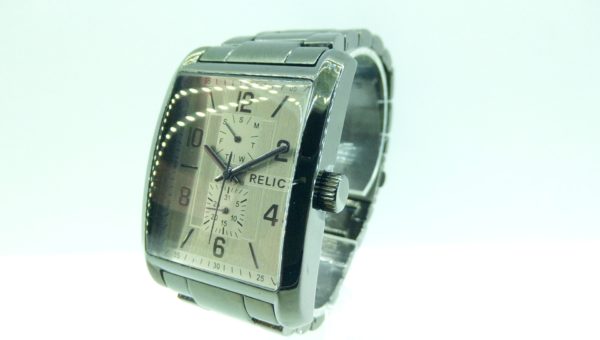 "Julian" Relic Gunmetal Japanese Quartz Movement Wristwatch zr15846 - Image 2