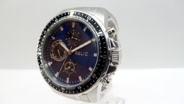 Relic All Stainless Steel Japan Movement Quartz Wristwatch zr15835 Great Watches Online GreatWatchesOnline.com