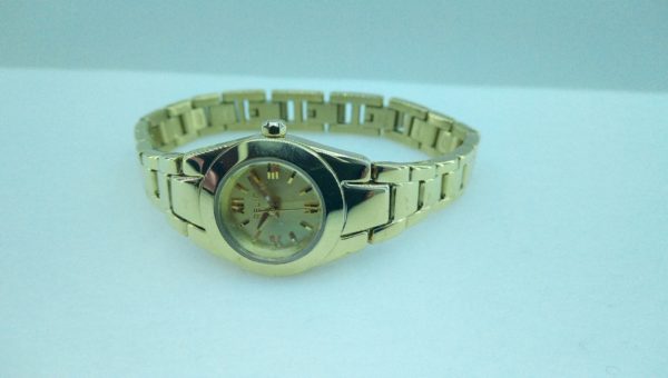 Relic All Stainless Steel Japan Movement Quartz Wristwatch zr34207 Gold Watch GreatWatchesOnline.com