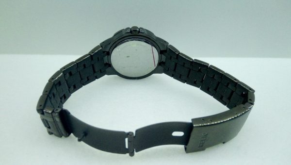 Relic All Stainless Steel Gunmetal Japan Quartz Movement Wristwatch zr15533 Great Watches Online GreatWatchesOnline.com