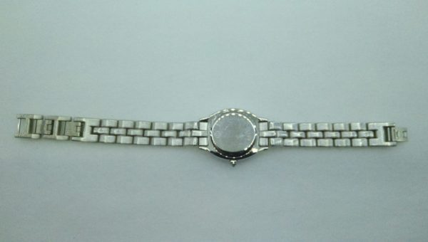 Relic All stainless Steel Japan Movement Quartz Wristwatch zr12035 Crystal Bezel Watch GreatWatchesOnline.com