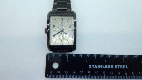 “Julian” Relic Gunmetal Japanese Quartz Movement Wristwatch zr15846 Great Watches Online GreatWatchesOnline.com