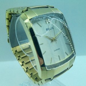 Relic All Stainless Steel Japanese Movement Quartz Wristwatch zr77292 Gold Watch GreatWatchesOnline.com