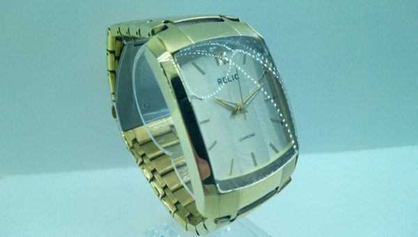 Relic All Stainless Steel Japanese Movement Quartz Wristwatch zr77292 Gold Watch GreatWatchesOnline.com