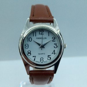 Hanslin Japan Movement Faux Leather Quartz Wristwatch